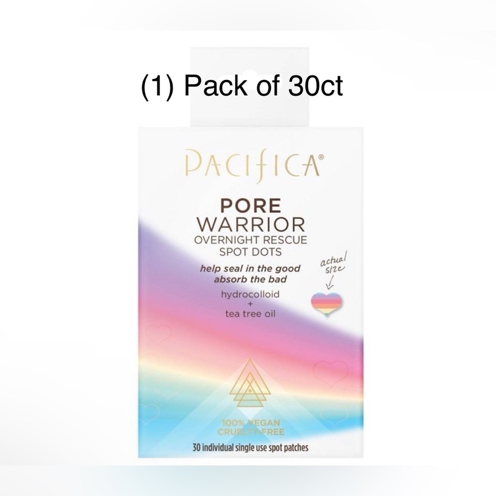 Pacifica Pore Warrior Overnight Rescue Spot
Dots - 30 ct